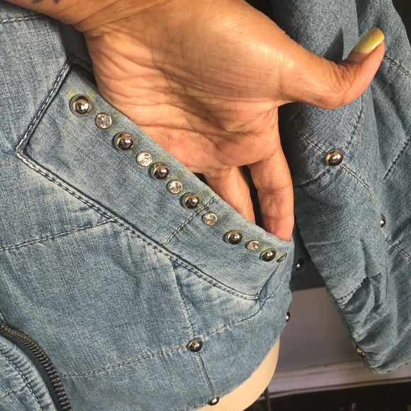 Free people dolman denim jacket - Picture 9 of 9